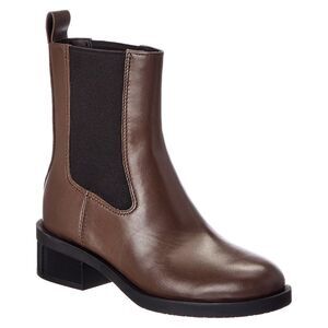 Stuart Weitzman Sully Suede Chelsea Bootie, Brown